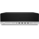 HP EliteDesk 800 G3 SFF Reconditionné, PC Noir/Argent