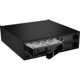 ICY BOX IB-2242U2K, Cadre de montage Noir