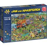 Jumbo Food Truck Festival 1500 pièces, Puzzle Jan van Haasteren Food Truck Festival 1500 pièces, 1500 pièce(s), Bandes dessinées, 12 an(s)