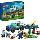 LEGO City - Entraînement mobile pour chiens policiers, Jouets de construction 60369