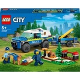 LEGO City - Entraînement mobile pour chiens policiers, Jouets de construction 60369