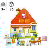 LEGO DUPLO - Maison de Bluey et sa famille avec jeu de mémoire, Jouets de construction 10459