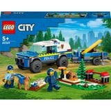 LEGO Ville - Entraînement mobile pour chiens de police, Jouets de construction 