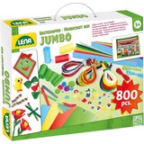 LENA 42629 Jouet d'art et d'artisanat, Bricolage Kit de loisirs créatifs pour enfants, 5 an(s), Multicolore, 800 pièce(s)
