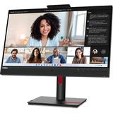Lenovo ThinkVision T24mv-30 Moniteur 23.8" Noir, 1x DisplayPort, 1x HDMI, 2x USB-C, 4x USB-A, 1x RJ-45, 60,5 cm (23.8"), 1920 x 1080 pixels, Full HD, LED, 6 ms, Noir
