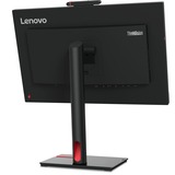 Lenovo ThinkVision T24mv-30 Moniteur 23.8" Noir, 1x DisplayPort, 1x HDMI, 2x USB-C, 4x USB-A, 1x RJ-45, 60,5 cm (23.8"), 1920 x 1080 pixels, Full HD, LED, 6 ms, Noir