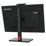 Lenovo ThinkVision T24mv-30 Moniteur 23.8" Noir, 1x DisplayPort, 1x HDMI, 2x USB-C, 4x USB-A, 1x RJ-45, 60,5 cm (23.8"), 1920 x 1080 pixels, Full HD, LED, 6 ms, Noir