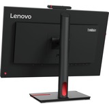 Lenovo ThinkVision T24mv-30 Moniteur 23.8" Noir, 1x DisplayPort, 1x HDMI, 2x USB-C, 4x USB-A, 1x RJ-45, 60,5 cm (23.8"), 1920 x 1080 pixels, Full HD, LED, 6 ms, Noir