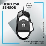 Logitech G502 X, Souris gaming Noir
