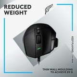Logitech G502 X, Souris gaming Noir