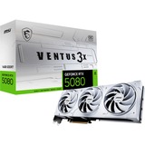 MSI GeForce RTX 5080 VENTUS 3X OC WHITE, Carte graphique 1x HDMI, 3x DisplayPort