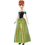 Mattel Anna Poupées Disney Frozen Anna, Poupée mannequin, Femelle, 3 an(s), Garçon/Fille, Sonore, Or, Vert, Rouge