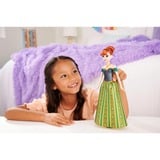 Mattel Anna Poupées Disney Frozen Anna, Poupée mannequin, Femelle, 3 an(s), Garçon/Fille, Sonore, Or, Vert, Rouge