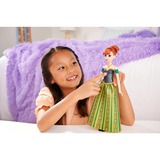 Mattel Anna Poupées Disney Frozen Anna, Poupée mannequin, Femelle, 3 an(s), Garçon/Fille, Sonore, Or, Vert, Rouge