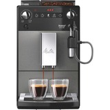 Melitta 4006508222100, Machine à café/Espresso Acier inoxydable/Noir