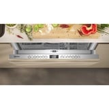 Neff N 30 Entièrement intégré 13 couverts E, Lave-vaisselle Entièrement intégré, Taille maximum (60 cm), Argent, Blanc, Boutons, Sans fil, LED