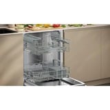 Neff N 30 Entièrement intégré 13 couverts E, Lave-vaisselle Entièrement intégré, Taille maximum (60 cm), Argent, Blanc, Boutons, Sans fil, LED