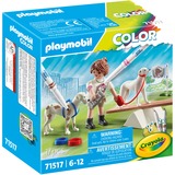 PLAYMOBIL Color Dressage de chien, Jouets de construction 