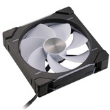 Phanteks D30-140 PWM Reverse DRGB ventilateur de boîtier Noir, 140 x 140 x 30 mm