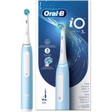 Procter & Gamble Braun iO Series 3N Adulte Brosse à dents vibrante Bleu clair, Blanc, Brosse a dents electrique Bleu, Adulte, Brosse à dents vibrante, Soin quotidien, Bleu clair, Blanc, 2 min, Bleu, Blanc