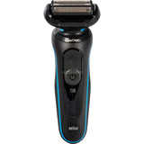 Procter & Gamble Series 5 52-B1650S rasoir pour homme Rasoir à grille Tondeuse Bleu Noir/Bleu, Rasoir à grille, Bleu, Boutons, Batterie, Batterie intégré, 50 min