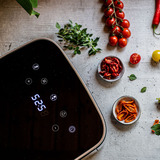 Rommelsbacher Mini déshydrateur DA 450, Séchoir automatique Acier inoxydable/Noir