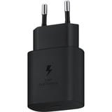 Samsung 25W Fast Charger USB-C Noir, 1x USB-C, avec câble