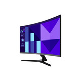 Samsung Moniteur Essential S32D396GAU 32" incurvé Noir, 1x HDMI, 1x VGA, 81,3 cm (32"), 1920 x 1080 pixels, Full HD, LCD, 4 ms, Noir