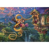 Schmidt Spiele Thomas Kinkade Studios: Disney Dreams Collection - Raiponce Enchevêtrée d'Amour, Puzzle 