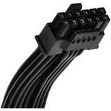 SilverStone HELA 850R Platinum, alimentation  modulaire 850 watt Noir, 3x PCIe, 4x PCIe, Gestion des câbles