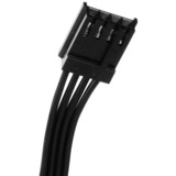 SilverStone HELA 850R Platinum, alimentation  modulaire 850 watt Noir, 3x PCIe, 4x PCIe, Gestion des câbles