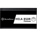 SilverStone HELA 850R Platinum, alimentation  modulaire 850 watt Noir, 3x PCIe, 4x PCIe, Gestion des câbles