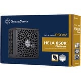 SilverStone HELA 850R Platinum, alimentation modulaire 850 watt Noir, 3x PCIe, 4x PCIe, Gestion des câbles