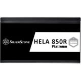 SilverStone HELA 850R Platinum, alimentation modulaire 850 watt Noir, 3x PCIe, 4x PCIe, Gestion des câbles