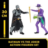 Spin Master Battle Pack Figurine 30 Cm Batman Vs Le Joker Batman Adventures DC Comics Battle Pack Figurine 30 Cm Batman Vs Le Joker Batman Adventures, 4 an(s), Multicolore