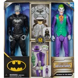Spin Master Battle Pack Figurine 30 Cm Batman Vs Le Joker Batman Adventures DC Comics Battle Pack Figurine 30 Cm Batman Vs Le Joker Batman Adventures, 4 an(s), Multicolore