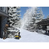 Stanley Souffleuse à neige sans fil (SCSNP460R2-QW), 36 Volts (2x18V), Souffleur de neige Noir/Jaune