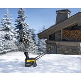 Stanley Souffleuse à neige sans fil (SCSNP460R2-QW), 36 Volts (2x18V), Souffleur de neige Noir/Jaune