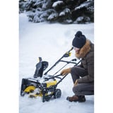Stanley Souffleuse à neige sans fil (SCSNP460R2-QW), 36 Volts (2x18V), Souffleur de neige Noir/Jaune