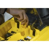 Stanley Souffleuse à neige sans fil (SCSNP460R2-QW), 36 Volts (2x18V), Souffleur de neige Noir/Jaune