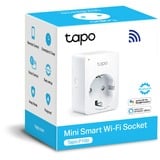 TP-Link Tapo P100 Prise intelligente 2300 W Blanc, Switch socket Blanc, Sans fil, Bluetooth / Wi-Fi, 2,4 MHz, 802.11b, 802.11g, Wi-Fi 4 (802.11n), Intérieure, Blanc