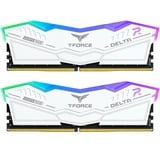 Team Group DIMM 48 GB DDR5-8200 (2x 24 GB) Kit double, Mémoire vive Blanc