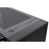 Thermaltake Divider 170 TG ARGB, Moyenne tour Noir, 1x USB-A 2.0 | 2x USB-A 3.2 (5 Gbit/s) | 1x Audio | Window-kit