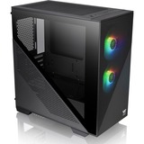 Thermaltake Divider 170 TG ARGB, Moyenne tour Noir, 1x USB-A 2.0 | 2x USB-A 3.2 (5 Gbit/s) | 1x Audio | Window-kit