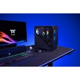 Thermaltake Divider 170 TG ARGB, Moyenne tour Noir, 1x USB-A 2.0 | 2x USB-A 3.2 (5 Gbit/s) | 1x Audio | Window-kit