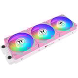 Thermaltake Ventilateur de refroidissement PC CT120 EX Reverse ARGB Sync Rose ventilateurs de boîtier rose fuchsia, 3 pièces, 120 x 120 x 25 mm, PWM