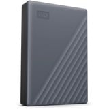WD My Passport 6TB, USB-C, Disque dur Gris
