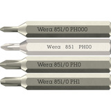 Wera 05049002001, Set d'embouts de vissage Noir/Vert