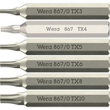 Wera 05049002001, Set d'embouts de vissage Noir/Vert