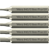 Wera 05049002001, Set d'embouts de vissage Noir/Vert